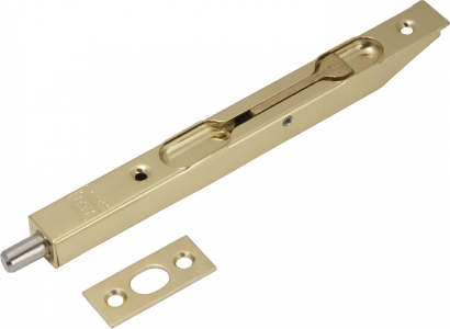 Ригель дверной (торцевой) 160 mm D00320.15.03 Полированная латунь