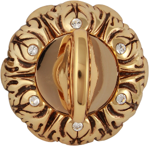 Накладка Wc rose 60 mm NEW Золото 24К + коричневый + 6S